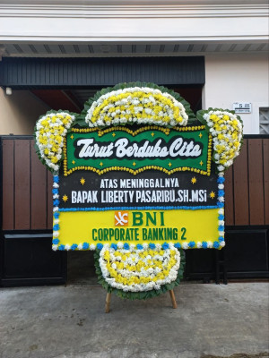 Papan Bunga Duka di Wasile Timur