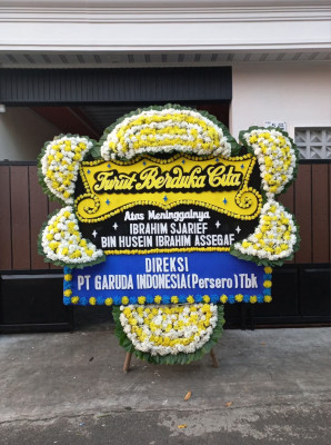 Papan Bunga Duka di Wasile Timur