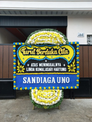 Papan Bunga Duka di Wasile Timur
