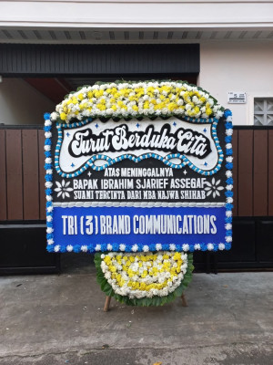 Papan Bunga Duka di Wasile Timur